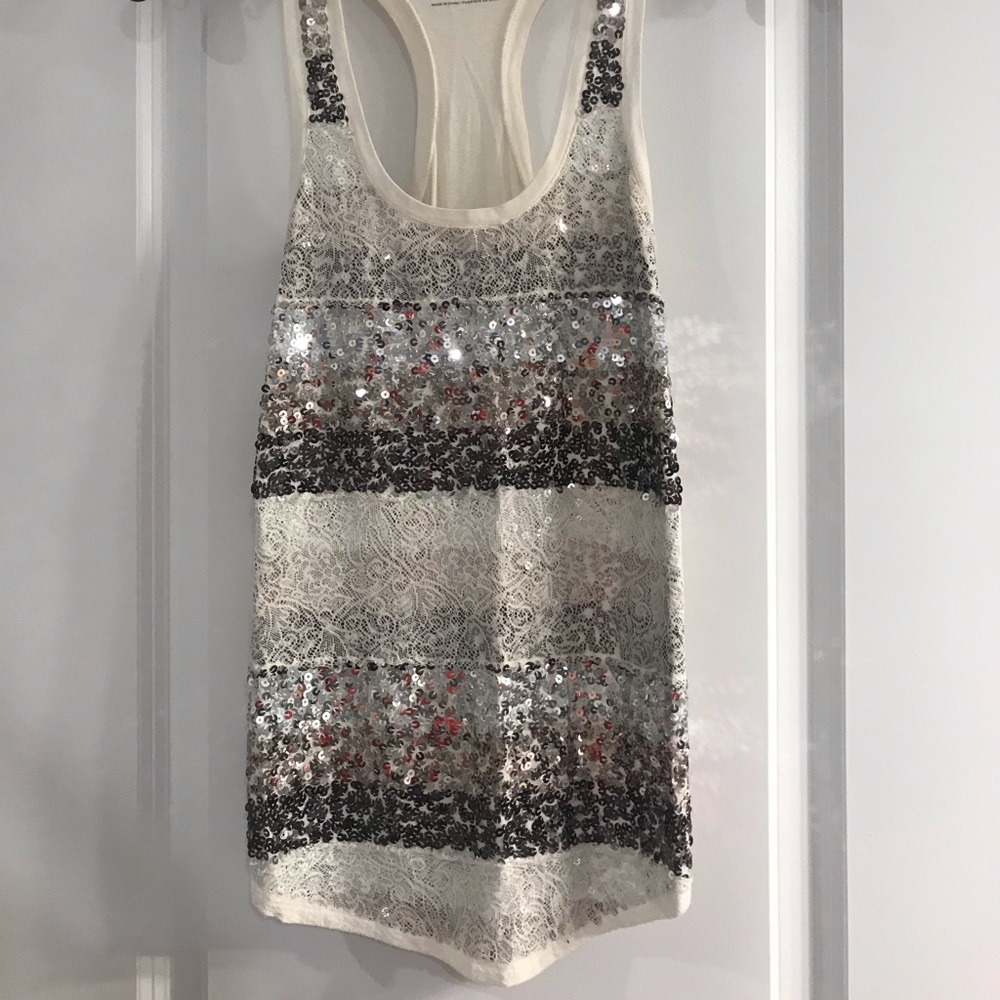 Express sequin tank